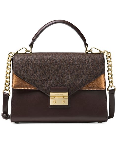 michael kors sloan medium top handle